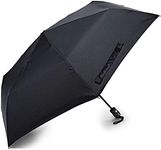 Samsonite Compact Auto Open/Close Umbrella, Black, One Size, Black, One Size, Compact Auto Open/Close Umbrella