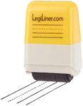 LEGILINER Worm LINE 5/8" stickerless Dashed Handwriting Extra Baseline. Rolling, self-Inking refillable Stamp Handwriting Practice Tool for Pre-K/Kindergarten/First Grade Size