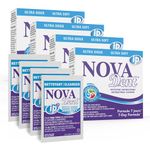 Novadent Dentures Cleaner – For Denture on implants, Denture soft liner and Orthodontic appliance without soldering - 1 Year + Free Month (56 sachets)