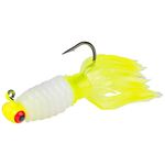 Strike King Lures Mr. Crappie Sausage 1/16 oz. Refrigerator White Jig Head (Pack 3)