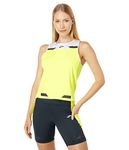 Brooks Run Visible Back to Front Tank, White/Nightlife, X-Large