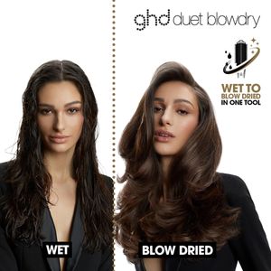 ghd Duet Blowdry Hair Dryer Brush – Hot Air Styling Tool