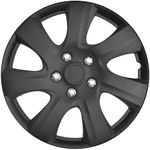 BDK Matte Black Hubcaps Wheel Cover