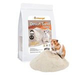 Niteangel Hamster Desert Bath Sand | No-Dust Bath or Potty Litter Sand for Hamster Chinchillas Gerbil Mice Degu or Other Small Pets