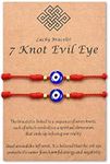 Tarsus 7 Knots Kabbalah Red String 