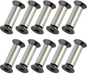 10pcs Knife Handle Bolt Rivets Screw Fastener Nut DIY Material US