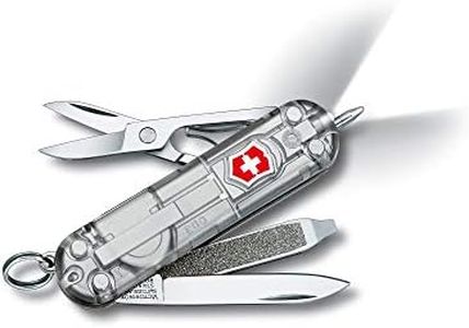 Victorinox Swiss Army Silver Tech Signature Lite Pocket Knife - 58mm