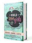 NIV, Bible for Teen Girls, Hardcover: Growing in Faith, Hope, and Love – The Perfect Christian Faith Gift for Your Teenage Girl, Age 13-18