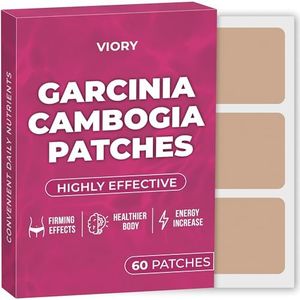 Garcinia Cambogia Patches (Pack of 60) - 100% Natural Patch for Women and Men - Energy, Focus & Body Support - Enhanced Formula