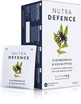 NUTRADEFENCE - Cold and Flu Tea | Cough Tea | Immune Tea - Providing Immune Support - Includes Eucalyptus, Elderberry and Mullein - 20 Enveloped Tea Bags - by Nutra Tea - Herbal Tea