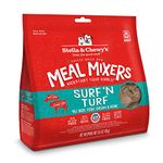 Stella & Chewy’s Freeze Dried Raw Surf & Turf Meal Mixer – Dog Food Topper for Small & Large Breeds – Grain Free, Protein Rich Recipe – 99g Bag