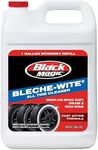 Black Magic 800002222 Bleche-Wite Tire Cleaner, 1 Gallon. - Fast-Acing Formula Dissolves Brake Dust, Grime and Road Film Off Tires