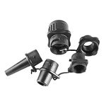 NA Nozzles Boat Air Valve Adaptor Kit Kayak Valve Conversion Head Inflatable Boat Pump Adapter