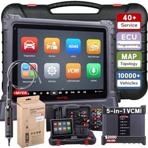 Autel MaxiSys Ultra Scanner, 2026 Top Intelligent Scan Tool with MV108 & 5-in-1 VCMI [$2000], Up of Ultra Lite/ MS919/ MS909 S2/ Elite, Motor TruSpeed, Topology Map 2.0, 40+ Service, Programming ﻿