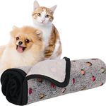 Tofern Pet Dog Blanket Washable Fluffy Fleece Blanket Soft and Breathable Cat Dog Blanket Fleece Coral Velvet Blankets for Cats Dogs Rabbits Pet Throw for Puppy Kitten Hamsters