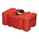 Scepter Marine 08667 Rectangular Fuel Tank - 9 Gallon, Red