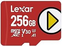 Lexar PLAY 256GB Micro SD Card, microSDXC UHS-I Card, Up To 150MB/s Read, TF Card Compatible-with Nintendo-Switch, Portable Gaming Devices, Smartphones And Tablets (LMSPLAY256G-BNNAG)