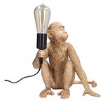 Monkey Lights: Delightful Bedroom & Restaurant Decor Chic Decorative Lamps for Desktop, Bedside & Store! Modern Lamp Sets Level-Up Your Space (US Plug)