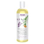 Lavender Almond Massage Oil 16 oz NOW Foods