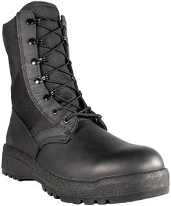 Propper Men's 8" Jungle Military Tactical Combat Boots, Black, 10.5
