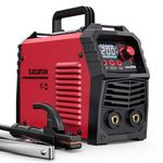 ARCCAPTAIN Stick Welder, [Large LED Display] 200A ARC/Lift TIG Welding Machine with Synergic Control, IGBT Inverter 110V/220V Portable MMA Welder Machine with Hot Start, Arc Force and Anti-Stick
