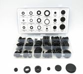 AIMALL 125PCS Rubber Grommet Assort