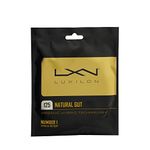 Wilson Unisex Luxilon Natural Gut Tennis String, Transparent, 125 UK