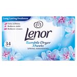 Lenor Fabric Tumble Dryer Sheets Spring Awakening, Pack of 34