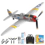 CKYSCHN RC Plane for Beginners, VOLANTEXRC 4 Channel P-47 RC Airplanes, Remote Control Airplanes for Adults, Hobby RC Airplanes with Xpilot System, One Key Aerobatic Planes