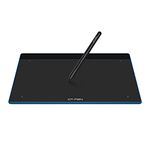 XPPen Deco Fun L 10x6 Inches Graphic Tablet, 8192 Pressure Levels, Battery-Free Stylus, Ideal for Online Teaching, Animation, VFX & Design Beginners, Supports Windows/Mac/Linux/Android - Blue