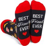 Novelty Cotton Socks Do Not Disturb Socks Soft Unisex Sock Funny Christmas Gifts for Men Women Gamers (Cotton, best friend)