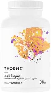 Thorne Research - B.P.P. (Betaine, Pepsin, and Pancreatin) - Comprehensive Blend of Digestive Enzymes - 180 Capsules