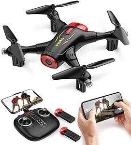 Syma X400 Mini Drone with Camera for Adults & Kids 720P Wifi FPV Quadcopter with App Control, Altitude Hold, 3D Flip, One Key Function, Headless Mode, 2 Batteries, Easy to Fly for Beginners