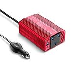 BESTEK 300W Power Inverter DC 12V to AC 240V Car Voltage Converter Transformer with PD 20W USB-C Port & QC3.0 18W USB Port & 3-Pin Socket for Laptop, iPad, iPhone, Tablet, Camera