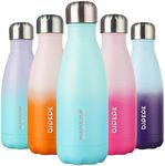 BJPKPK Water Bottle 12oz Stainless Steel Water Bottles Insulated Metal Water Bottle for Travel,Mint