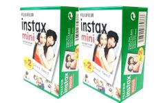 FujiFilm Instax Mini Film (40 Shots) Multi Pack For Mini 8-9 & all Fuji Mini Cameras