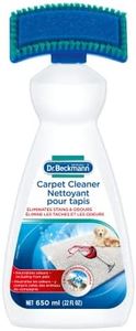 Dr. Beckmann Carpet Stain Remover 650 mL| 2 in 1 Oxy-Power Formula | Removes stubborn stains and neutralises odours | gentle on colours and fibres |includes built in applicator brush