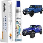 FIXEZPRO Ocean Blue(PBM/SBM) Touch Up Paint for Jeep, Car Paint Scratch Repair Remover Pen Color Exact Match, Quick and Easy Fix Automotive Chips and Nicks Scuff