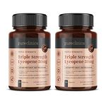 Lycopene 50mg x 360 tablets (2 bottles of 180 tablets each - 12 months supply). Triple The strength of regular lycopene supplements.