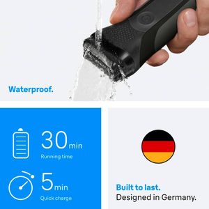 Braun Series 3 ProSkin Electric Shaver – Black