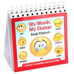 (Emoji Flipbook (LARGE)) - My Moods, My Choices Flipbook for Kids; 20 Different Moods/Emotions; Help Kids Identify Feelings and Make Positive Choices; Laminated Pages (Emoji Flipbook)