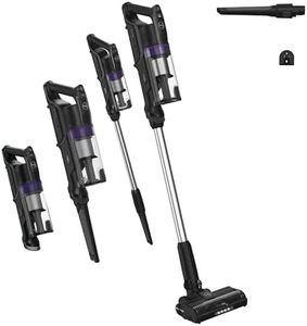 Hoover HF1 Plus Cordless Stick Vacuum Cleaner with Turbo Suction Mode, Up to 45 Min Runtime, Rechargable, Multi-Floor Nozzle, Anti Hair Wrap, Handheld Capability, 165w [HF1PZ10H]