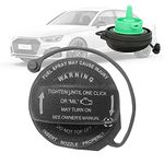 Fuel Cap Car Fuel Tank Caps Replacement for VW Golf Jetta Tiguan Audi A4, 8K0201550N, 3C0-201-550-N, 3C8201550E Fuel Cap Tank Cover