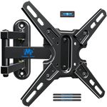 Mounting Dream UL Listed TV Mount Swivel and Tilt for Most 13-42 Inch TVs, Full Motion TV Wall Mount Bracket with Articulating Arm, Max VESA 200x200mm, Loading 50 lbs, MD2465