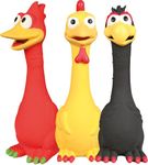 TRIXIE Bird Toy for Dogs - 20 cm, Durable Latex Squeaky Dog Toy, Ideal for Small to Medium Breeds, (Get Any 1 Color)