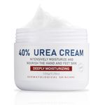 Urea Cream 40 Percent -Pro Foot & Hand Cream, for Dry, Cracked Heels, Feet, Knees, Elbows, and Hands,Callus Remover,Maximum Strength Urea Lotion for Softening and Moisturizing