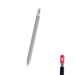 OJOS Silicone Case Compatible with Apple Pencil 3rd Generation, Durable Thin Cover Sleeve, Apple Pencil USB C Lightweight Holder Grip for Protect Accessories (Gray)