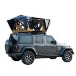 BAMACAR Naturnest Rooftop Tent Hardshell 2-3 People 4 Season Nature Nest Roof Top Tent Camping, Hardshell Rooftop Tent for Jeep Wrangler Tent Truck Van SUV Car Roof Top Tent, Hard Shell Rooftop Tent