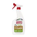 Nature’s Miracle Hard Floor Cleaner, Dual-Action Stain & Odor Remover, Protects Natural Floor Finishes