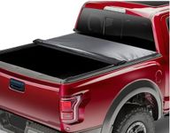 VEVOR Truck Bed Cover, Roll Up Truck Bed Tonneau Cover, Compatible with 2019-2024 Chevy Silverado GMC Sierra 1500 (NOT FIT 19-24 Classic) Bed, for 1.8m x 1.6m Bed, Soft PVC, Roll Up Tonneau Cover